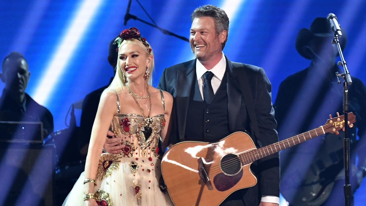 Gwen Stefani and Blake Shelton 62nd Annual Grammy Awards, Show, Los Angeles, USA - 26 Jan 2020.
