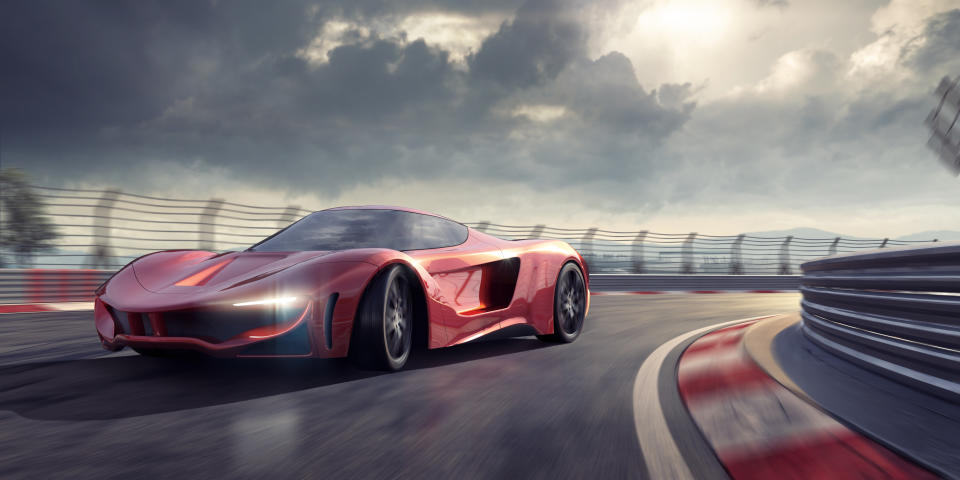 Drive a supercar at high speed. [Photo: Getty]