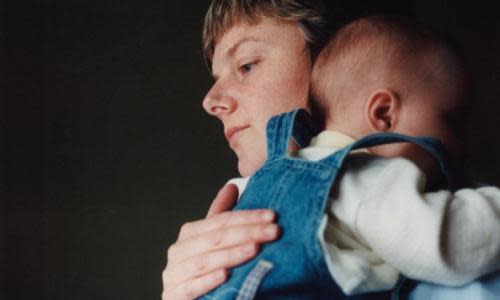 Mother with baby