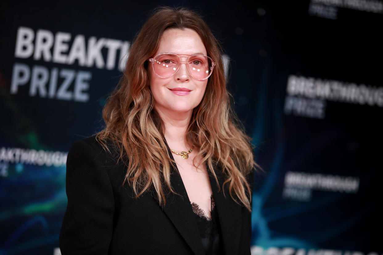 drew-barrymore-breakthrough-prize-ceremony-1800. - Credit: Rich Fury/Getty Images