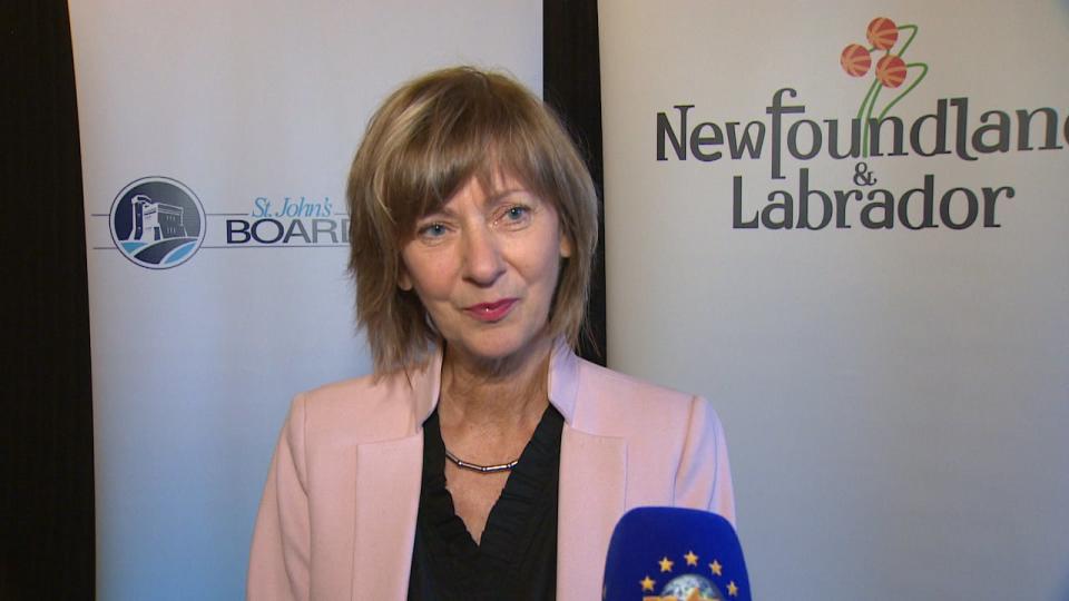 Judy Sparkes-Giannou is chair of the Newfoundland and Labrador Employers Council. She estimates a new wage support program will support about 600 businesses in the province.