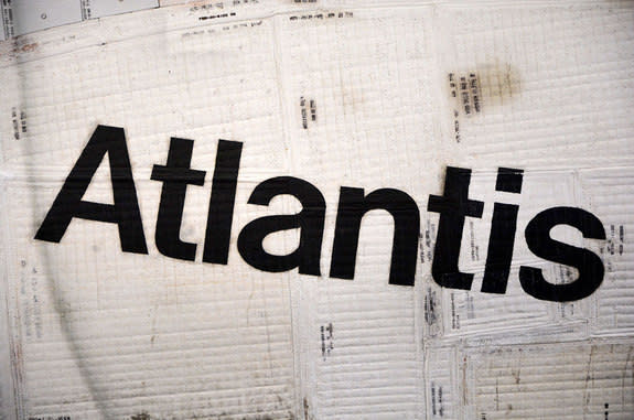 Atlantis, as printed on the side of the retired NASA space shuttle, was cited in the response to a trademark lawsuit.