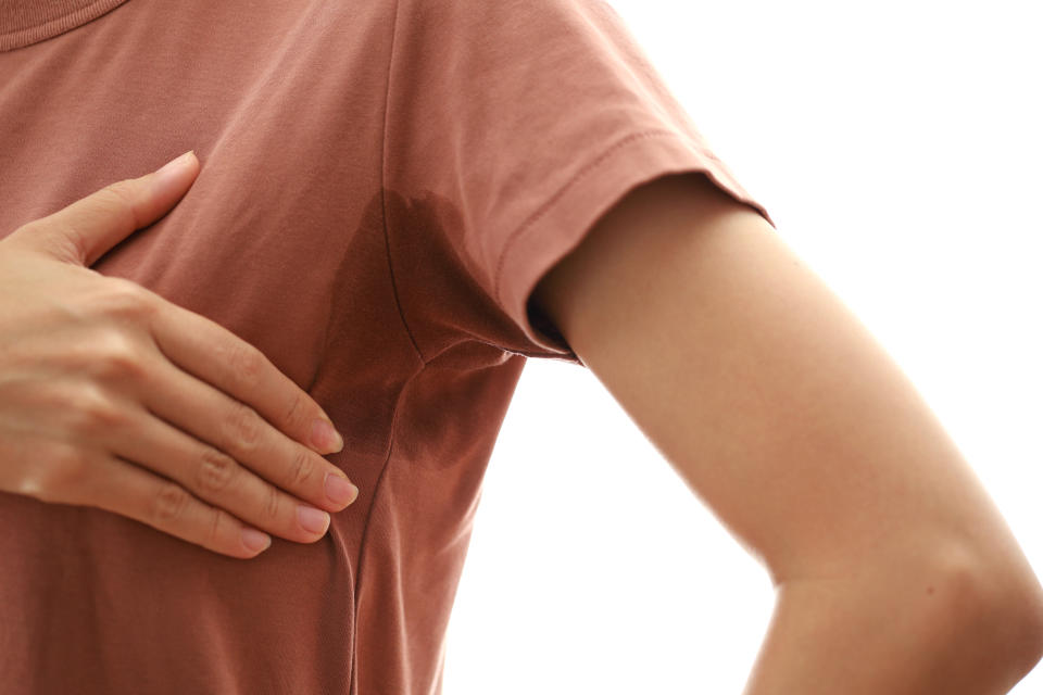 The Canadian Dermatology Association says 950,000 Canadians, suffer from hyperhidrosis, a disorder of excessive sweating. (Photo via Getty Images)