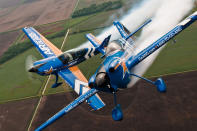 139th Airlift Wing Sound of Speed Airshow and Open House practice at Rosecrans Memorial Airport, St. Joseph, Missouri (Sheldon Thompson/USAF/Rex Features)