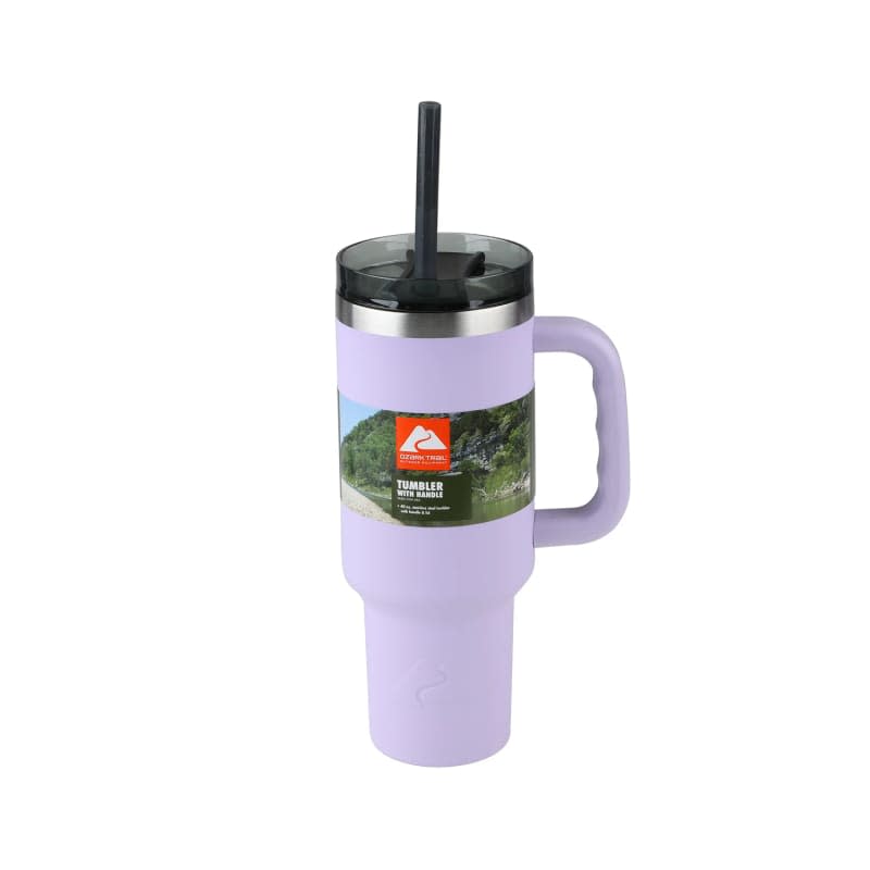 Ozark Trail 40 oz Vacuum Insulated Stainless Steel Tumbler Purple