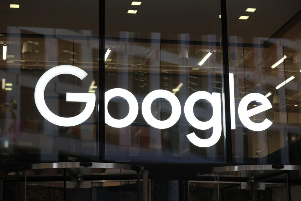 A general view of the Google offices in Six Pancras Square, London.