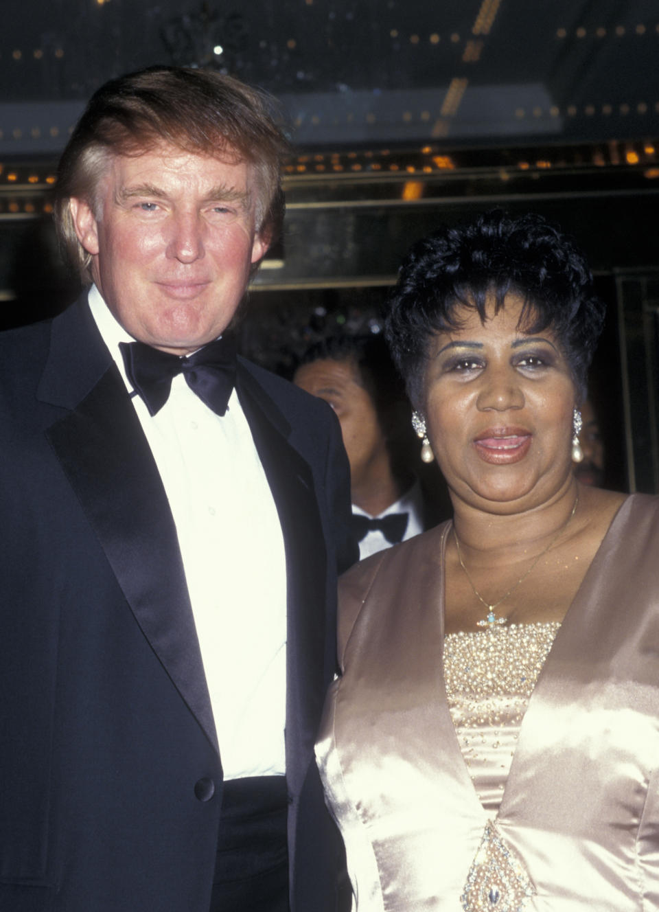 In his tribute to Aretha Franklin, Donald Trump suggests she ‘worked’ for him which happened to outrage many fans. Source: Getty