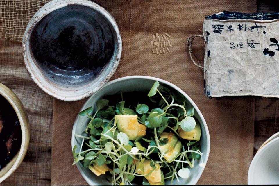 Avocado and Watercress Salad