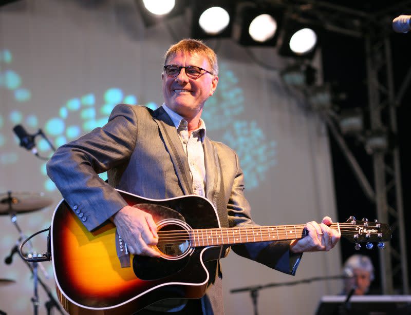 WICKHAM, UNITED KINGDOM – AUGUST 03: Steve Harley performs at Wickham Festival on August 3, 2012 in Wickham, England. (Photo by Harry Herd/WireImage)