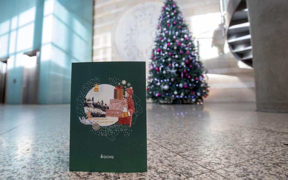 GCHQ Christmas Challenge card revealed