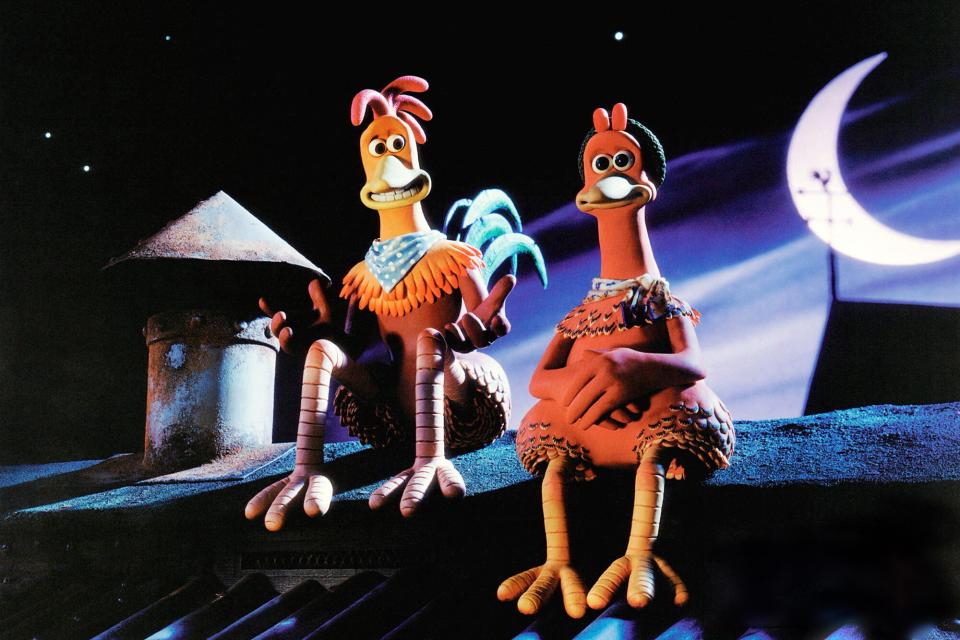 Rocky and Ginger in 'Chicken Run'