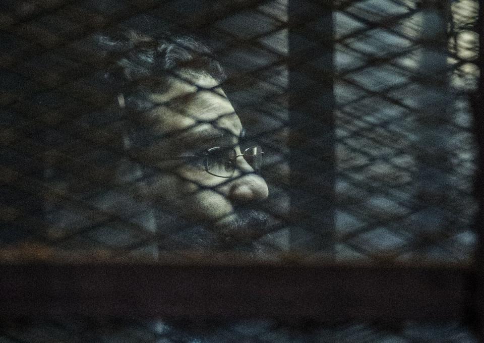 Egyptian activist and blogger Alaa Abdel El- Fattah has spent 1,000 days behind bars (AFP via Getty Images)