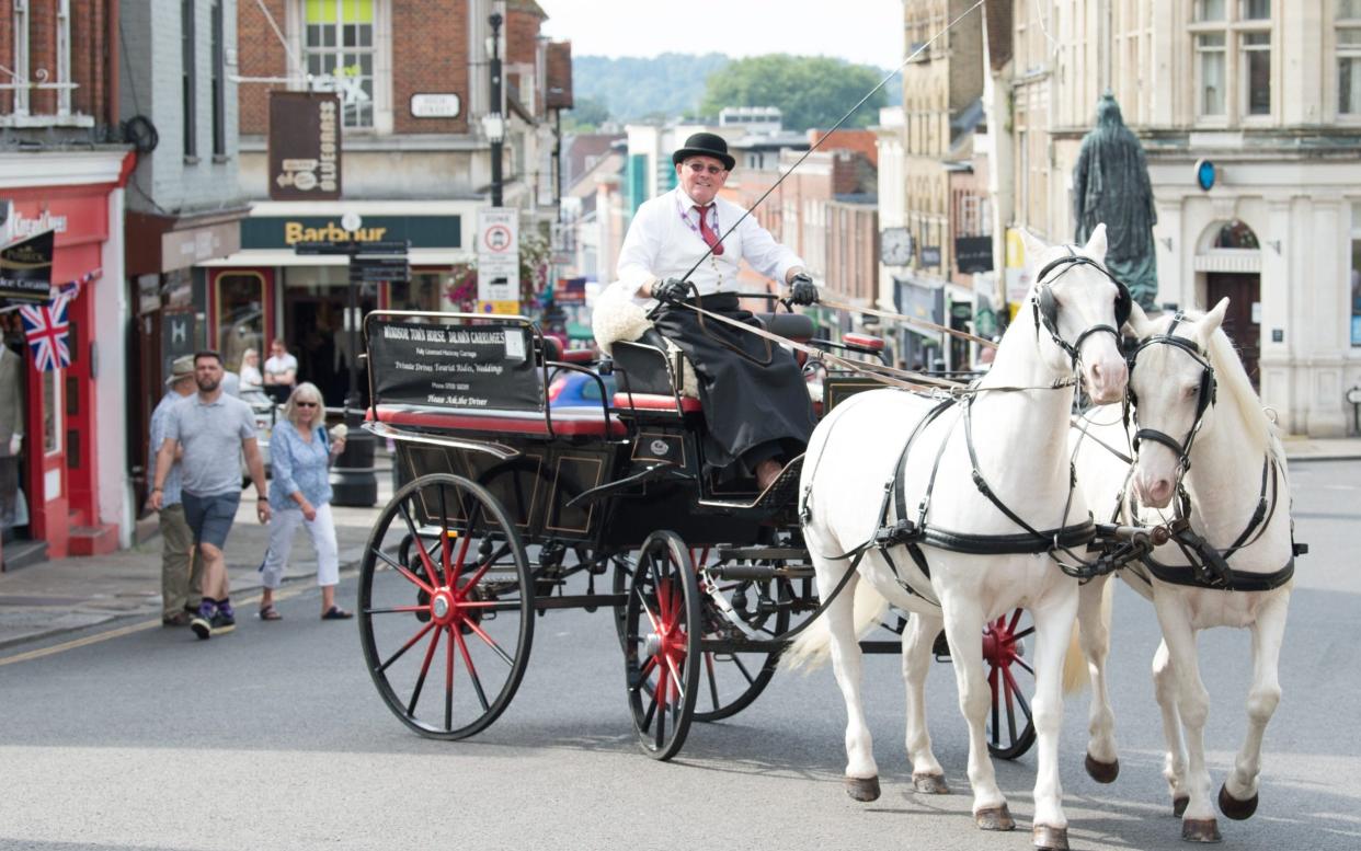 Peter Langthorne, owner and carriage driver of Windsor Town Horse Drawn Carriages - Fiona Hanson