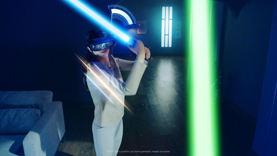 ‘Star Wars Jedi Challenge’ will now let you battle your friends in lightsaber duels.