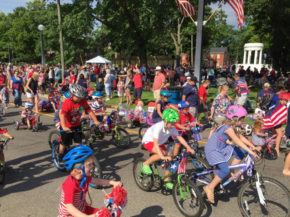 The Fourth of July Pet, Bike & Wagon Parade returns to downtown Marshall Tuesday.