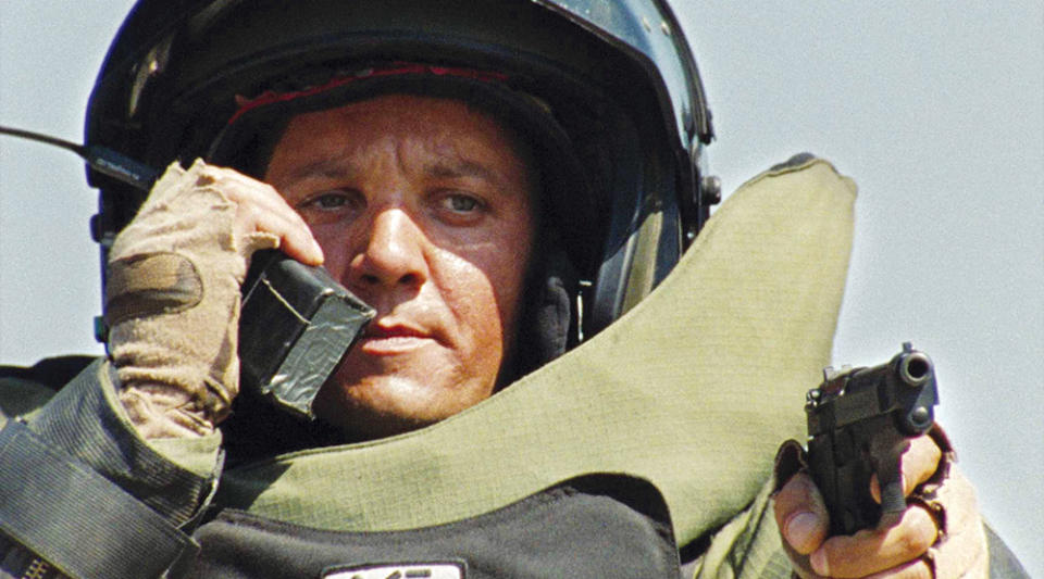 The Stones placed the bomb-diffusing suit in The Hurt Locker