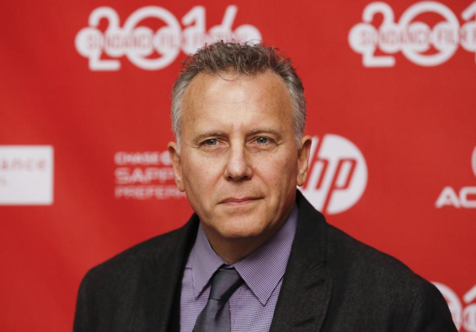 Cast member Paul Reiser poses at the opening night premiere of the film "Whiplash" during the 2014 Sundance Film Festival, on Thursday, Jan. 16, 2014, in Park City, Utah. (Photo by Danny Moloshok/Invision/AP)