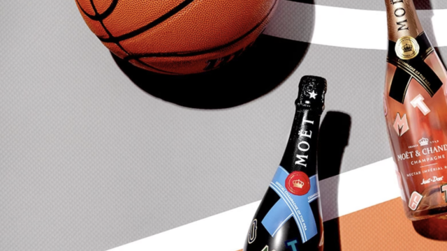 Moët & Chandon, the Official Champagne of the NBA