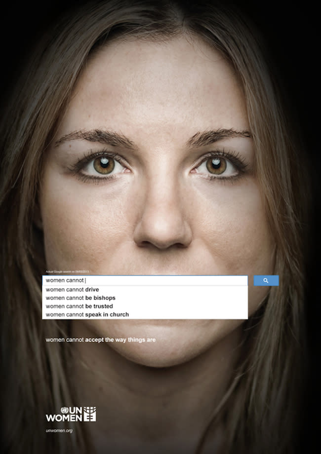 To say women are oppressed in some society is probably an understatement. To illustrate this, Ogilvy & Mather Dubai created a campaign for UN Women last year, using the world’s most popular search engine, Google’s autocomplete feature to show how gender inequality is a worldwide problem. The adverts show the results of genuine searches, highlighting popular opinions across the world wide web. Each ad’s fine print says “actual Google search on 09/03/13.” We did a simple search from Google Singapore yesterday, and similar results popped up: Since its creation, autocomplete has become a popular device for social debate, as it reflects actual searches from users globally. “When we came across these searches, we were shocked by how negative they were and decided we had to do something with them,” says Christopher Hunt, Art Director of the Ogilvy creative team. The idea developed places the text of the Google searches over the mouths of women portraits, as if to silence their voices. “The ads are shocking because they show just how far we still have to go to achieve gender equality. They are a wake up call, and we hope that the message will travel far,” adds Kareem Shuhaibar, copywriter. As the ... The post These ads show you that sexism is still widespread in the society today appeared first on Vulcan Post.