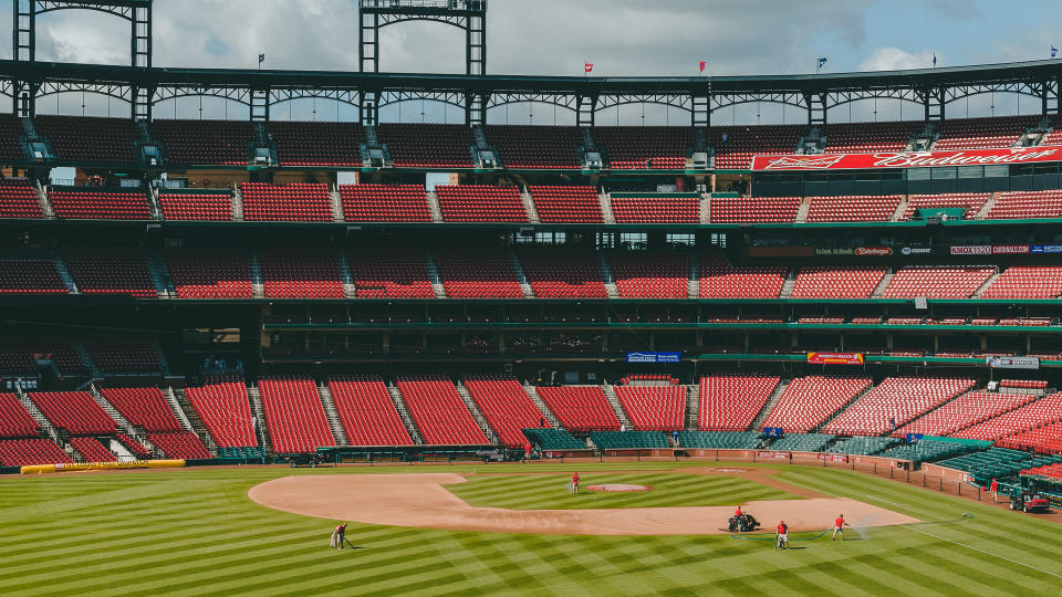 Busch Stadium baseball park