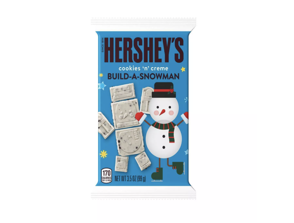 Hershey's Cookies 'n' Creme Build-A-Snowman