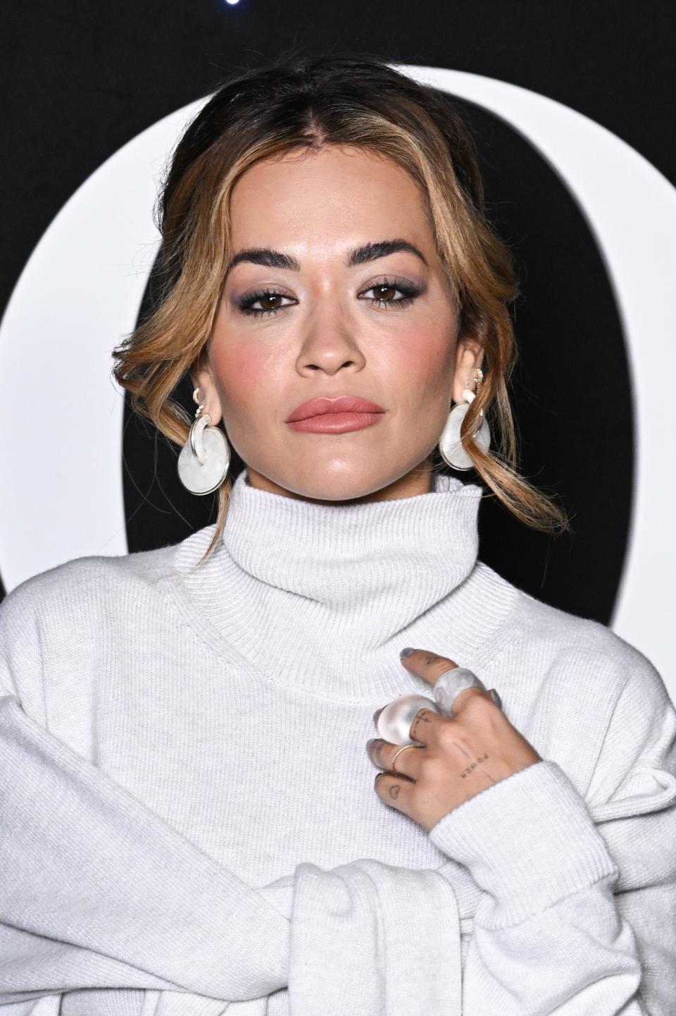 Closeup of Rita Ora