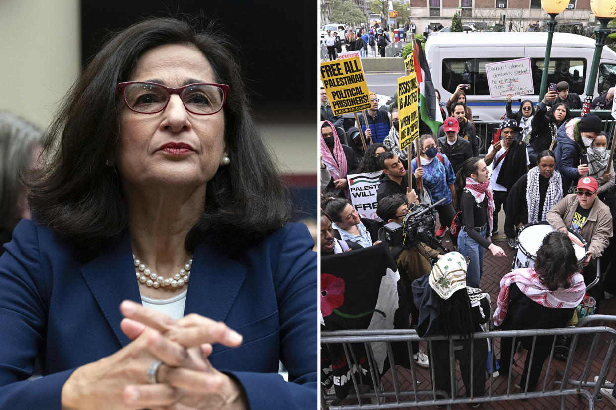 Columbia President Nemat Shafik testifies before the House Committee