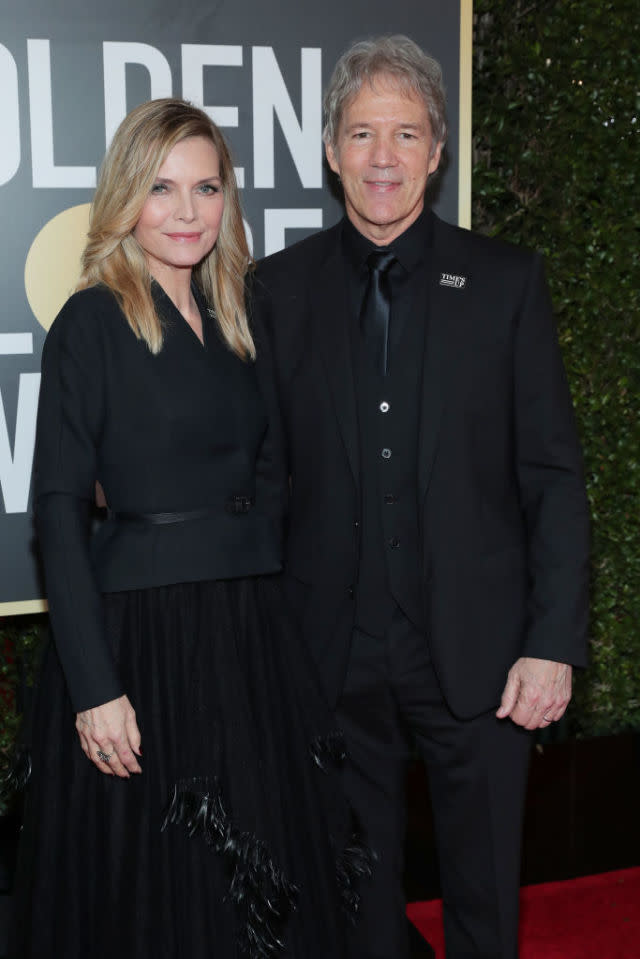 Michelle Pfeiffer and writer-producer David E. Kelley