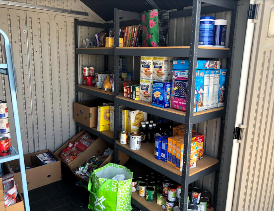 The city of Blue Mound opened its first food pantry this year to help residents and people living in surrounding communities facing food insecurity.