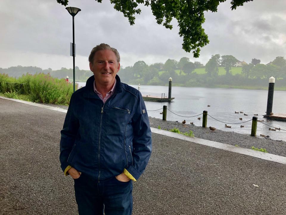 Adrian Dunbar was in his home town of Enniskillen in Northern Ireland at the weekend participating in the Happy Days festival celebrating the work of playwright Samuel Beckett (David Young/PA)