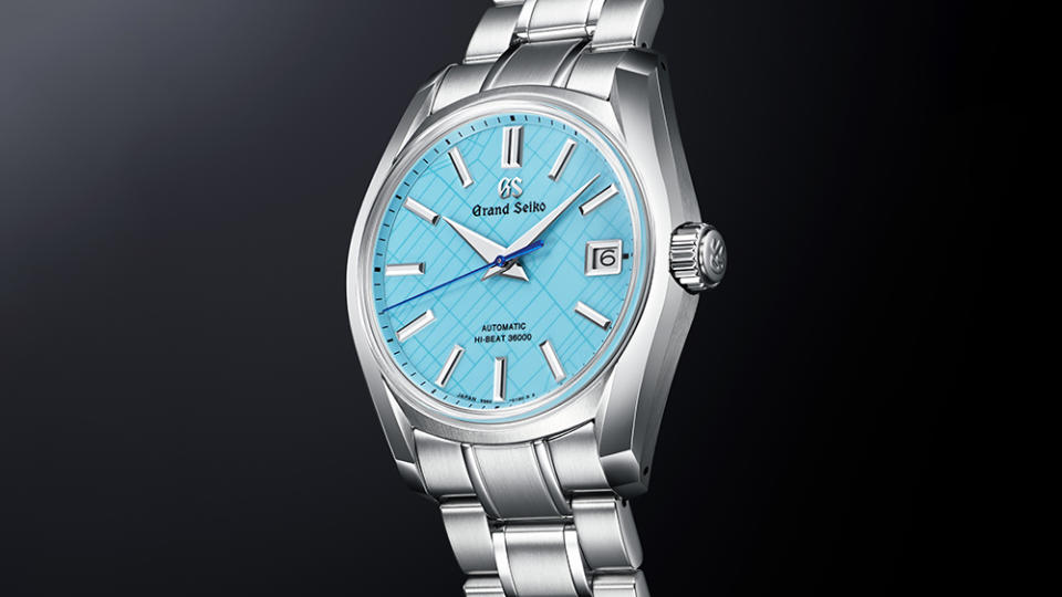 A closer look at the Grand Seiko Heritage Collection SBGH297 watch. - Credit: Grand Seiko