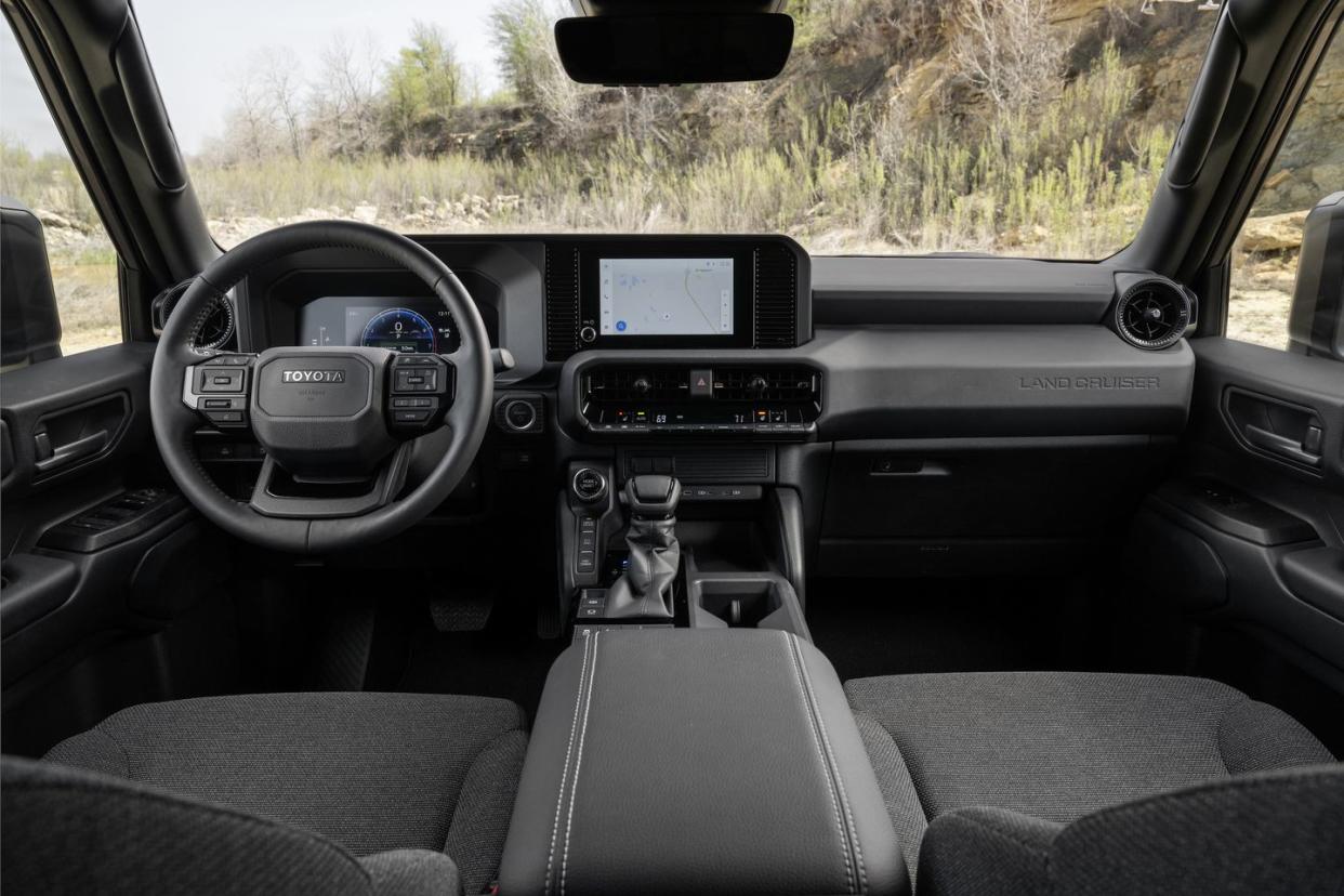 2024 toyota land cruiser 1958 interior