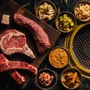 <p><strong>Cote Korean Steakhouse</strong></p><p>Goldbelly</p><p><strong>$289.95</strong></p><p><a href="https://go.redirectingat.com?id=74968X1596630&url=https%3A%2F%2Fwww.goldbelly.com%2Fcote-korean-steakhouse%2Fbutchers-feast-for-4%3Fref%3Dcategory&sref=https%3A%2F%2Fwww.delish.com%2Fkitchen-tools%2Fcookware-reviews%2Fg29858595%2Fbest-mail-order-steaks%2F" rel="nofollow noopener" target="_blank" data-ylk="slk:Shop Now;elm:context_link;itc:0;sec:content-canvas" class="link ">Shop Now</a></p><p>Cote brands itself as New York City's first Korean Steakhouse, so it's kind of a no-brainer that you'd want to bring that goodness into your home, no? This pack consists of four specialty cuts from their dry-aging room, including the USDA Prime dry-aged ribeye, American Wagyu secret cut “Cote” steak, classic USDA Prime hanger steak, and house marinated USDA Prime short rib galbi.</p>