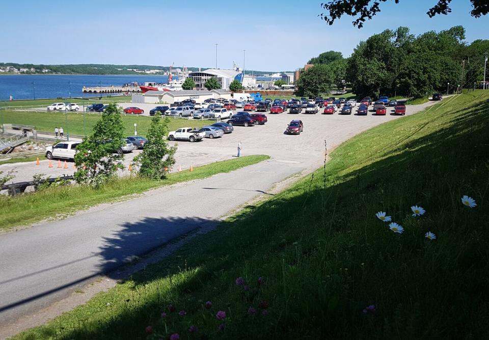 It's been 10 years since the Royale Cape Breton Yacht Club burned down on Sydney's waterfront, but a developer says construction on new apartment buildings will start later next year.