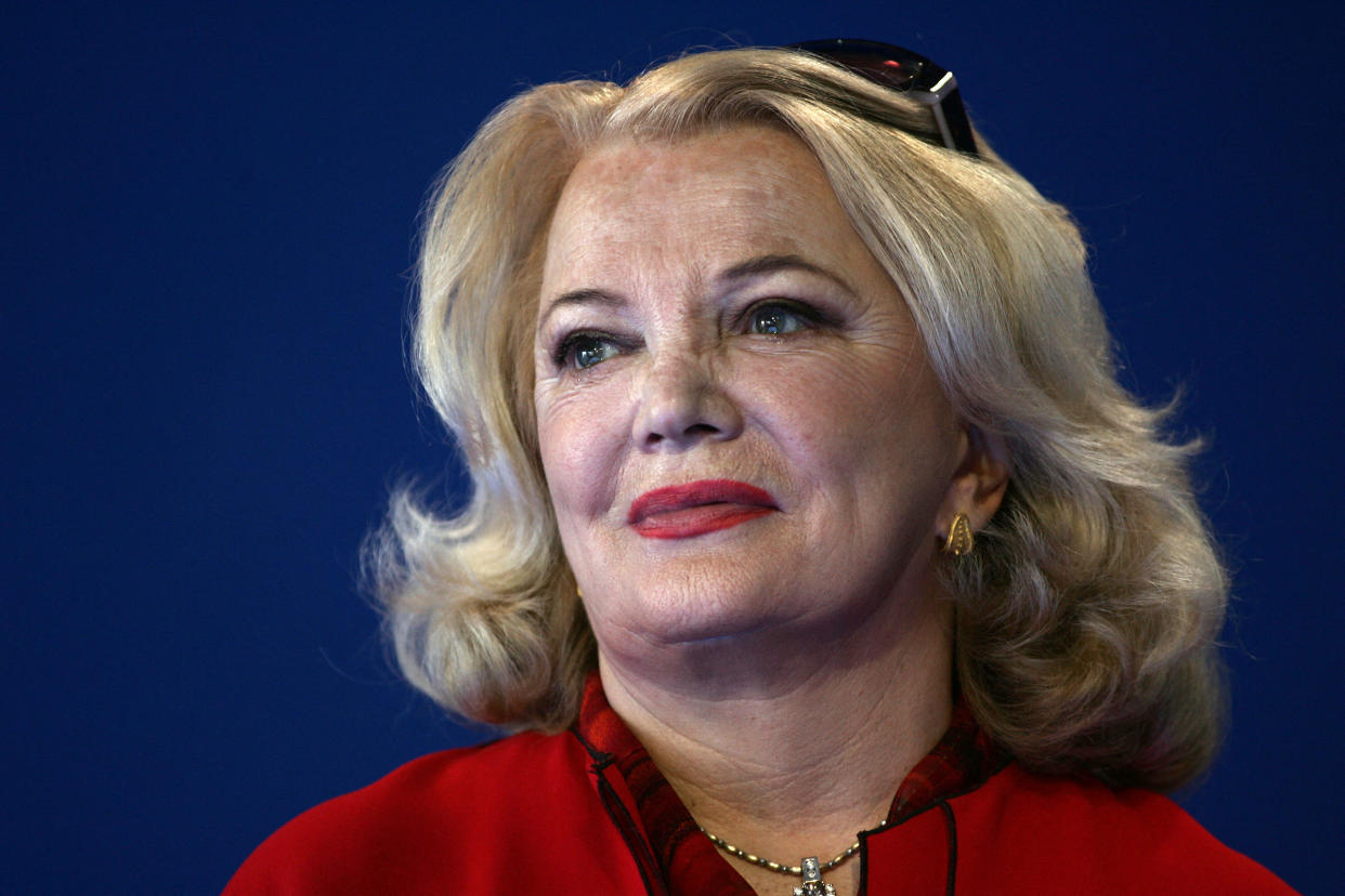 Gena Rowlands fue dirigida por su propio hijo en la película 'The Notebook'. (Photo by JEAN-PIERRE MULLER/AFP via Getty Images)