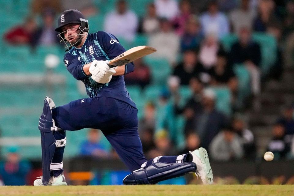 James Vince was unable to bail out England (Mark Baker/AP) (AP)