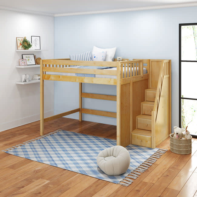 <p><a href="https://go.redirectingat.com?id=74968X1596630&url=https%3A%2F%2Fwww.maxtrixkids.com%2Fproducts%2Fqueen-high-loft-bed-with-stairs&sref=https%3A%2F%2Fwww.elledecor.com%2Fshopping%2Fg27469653%2Floft-beds-for-adults%2F" rel="nofollow noopener" target="_blank" data-ylk="slk:Shop Now;elm:context_link;itc:0;sec:content-canvas" class="link ">Shop Now</a></p><p>Queen High Loft Bed</p><p>maxtrixkids.com</p><p>$3249.00</p>