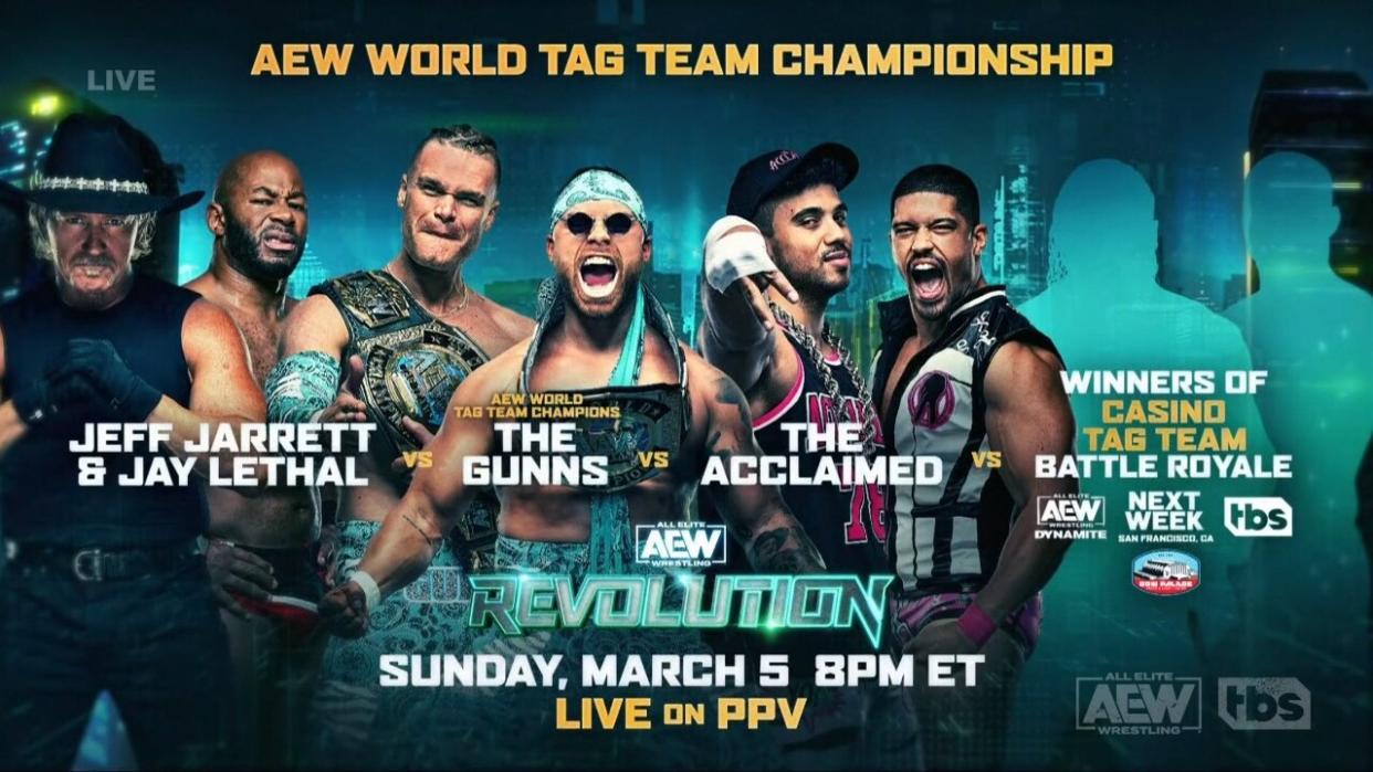 Jeff Jarrett And Jay Lethal Added To Tag Team Title Match At AEW Revolution