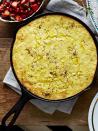 <p>An iconic Kentucky food, spoonbread is never out of place at an event. </p><p><strong><a href="https://www.countryliving.com/food-drinks/recipes/a5872/jalapeno-green-chile-spoonbread-recipe-clx1114/" rel="nofollow noopener" target="_blank" data-ylk="slk:Get the recipe;elm:context_link;itc:0;sec:content-canvas" class="link ">Get the recipe</a>.</strong></p>