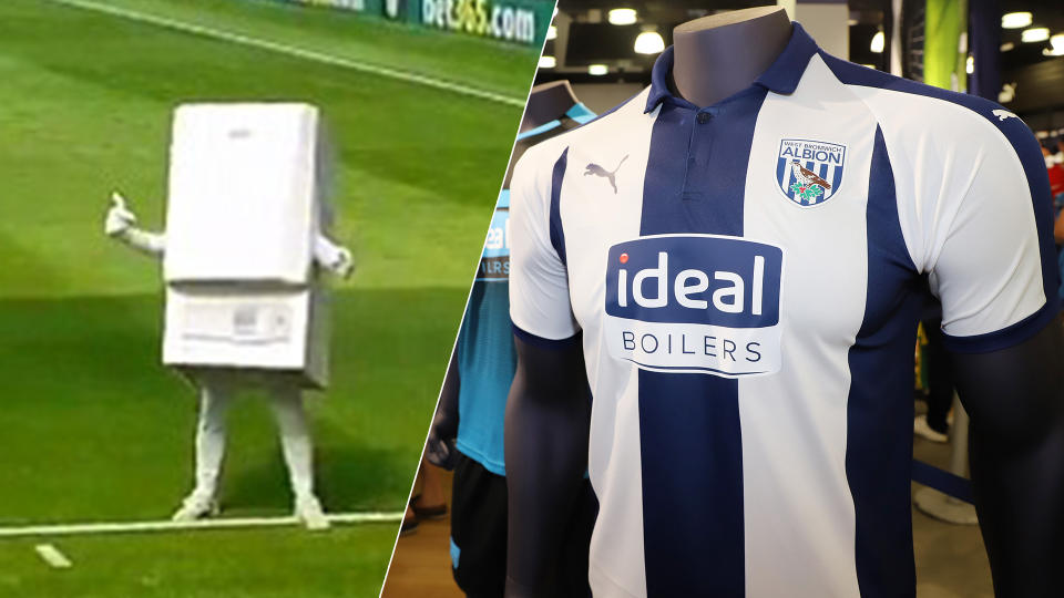 West Brom’s new sponsor have really made their presence felt on matchdays.