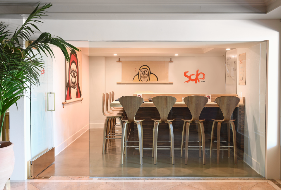 The Soko sushi bar at the Fairmont Miramar Hotel & Bungalows. - Credit: Fairmont Hotel