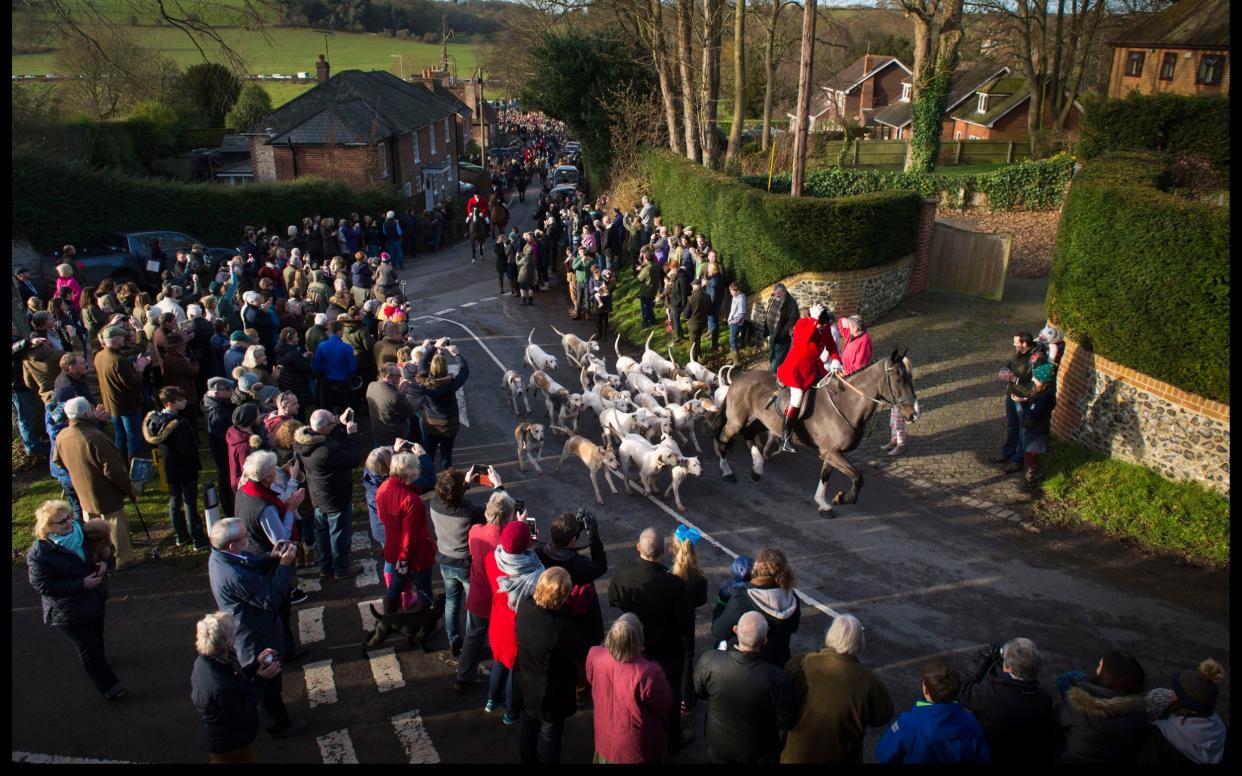 Hursley Hambledon Boxing Day Hunt 2016