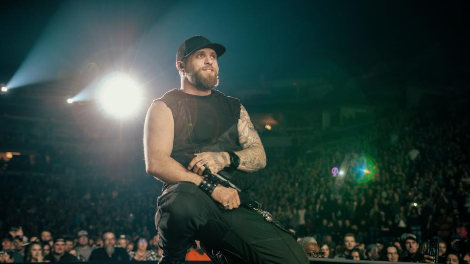 In his mainstream country music career, Brantley Gilbert has topped the genre's radio airplay charts seven times.