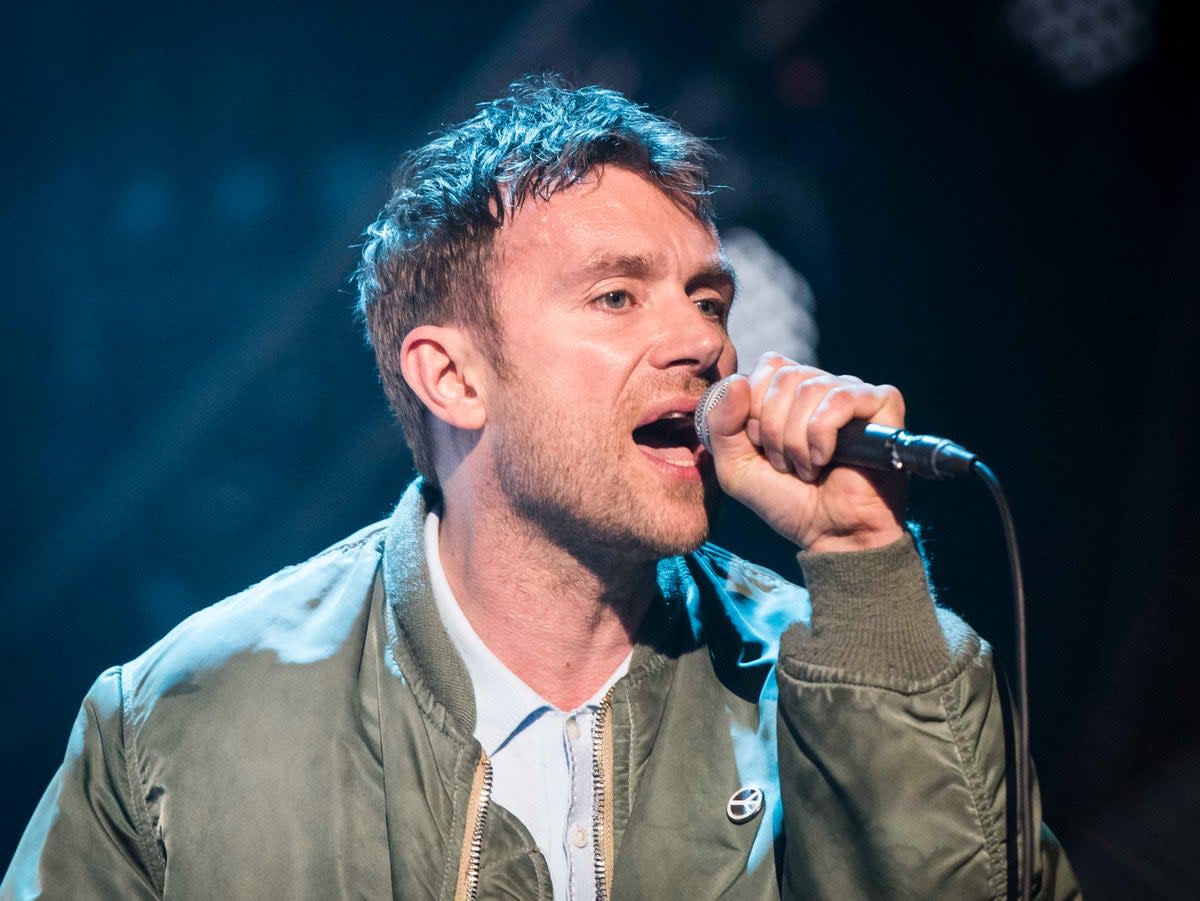 Damon Albarn of Blur has called Brexit a ‘tragedy’ for musicians (PA)