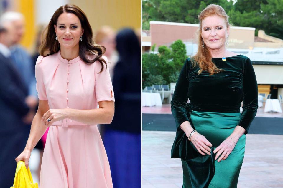 <p>Max Mumby/Indigo/Getty; Daniele Venturelli/Daniele Venturelli / Getty</p> Kate Middleton; Sarah Ferguson