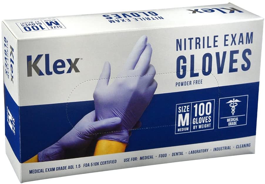 Klex Nitrile Exam Gloves (Photo: Amazon)
