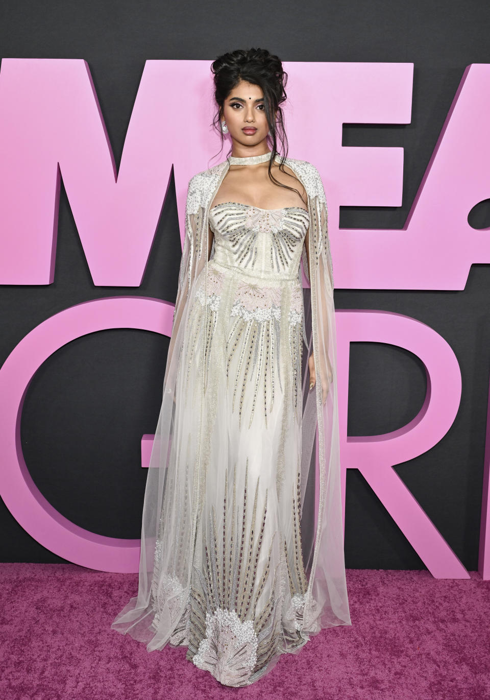 Avantika attends the world premiere of "Mean Girls" at AMC Lincoln Square on Monday, Jan. 8, 2024, in New York. (Photo by Evan Agostini/Invision/AP)