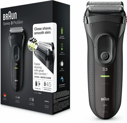 This Braun wet and dry electric shaver has 50% off right now