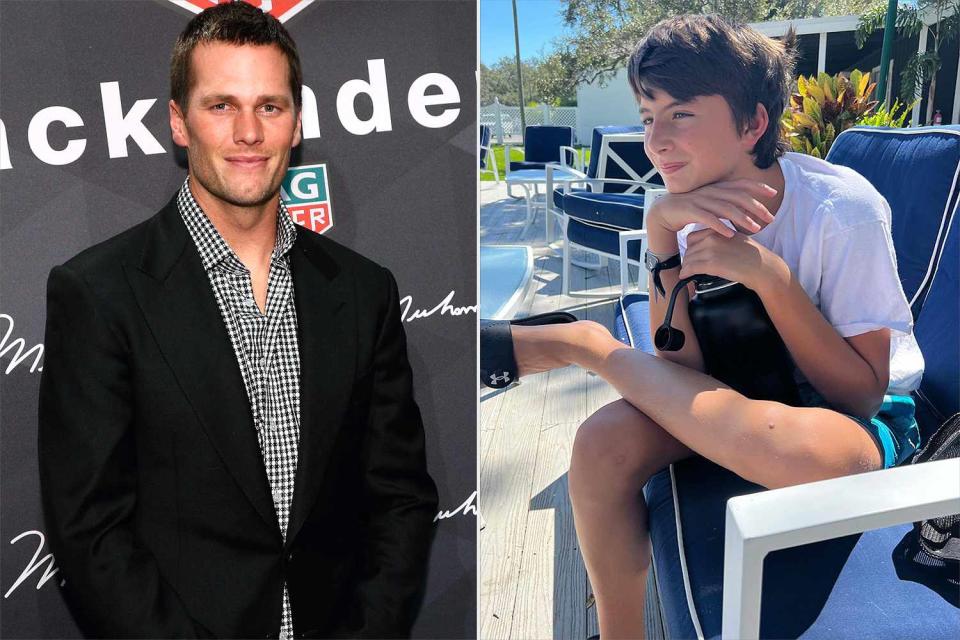 Taylor Hill/WireImage; Tom Brady/Instagram