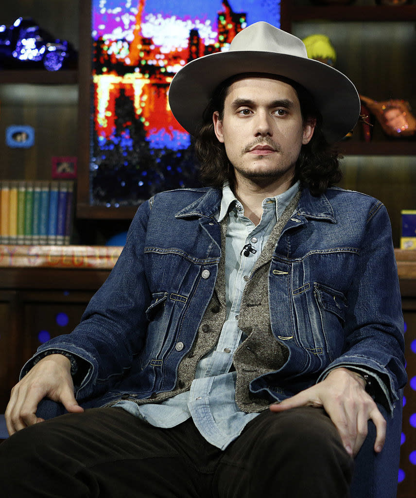 Closeup of John Mayer